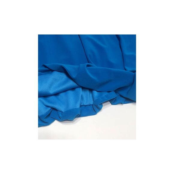 Y2K 90s Taboo bright Blue women's size medium A-line mini dress - Picture 5 of 9